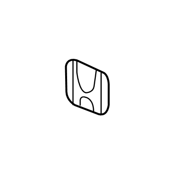 Honda 75700-TF0-000 Emblem (H)