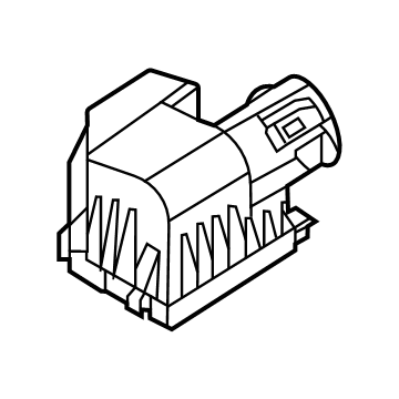 Nissan 16526-6RA1A Air Cleaner Housing Cover