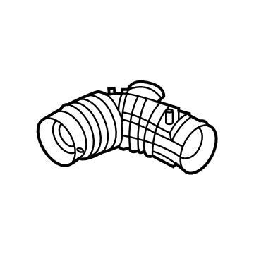 Nissan 16578-6RC1A Air Duct