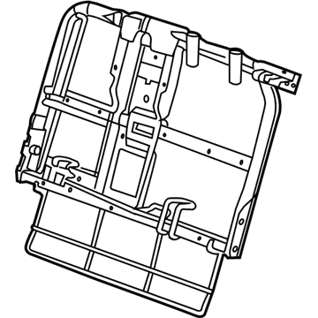 GM 22773423 Seat Back Pad