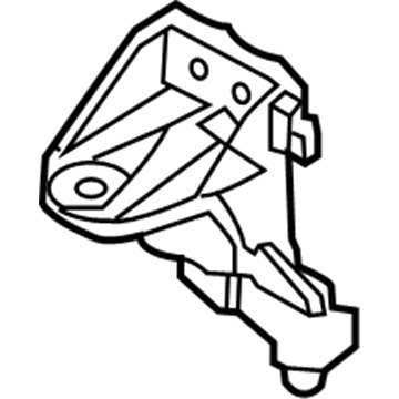 Nissan 11274-3KA0A Engine Mounting Bracket Block, Front