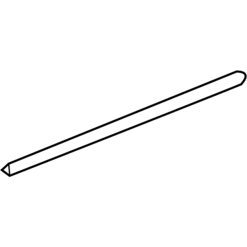 GM 15794105 Sealing Strip, Front Side Door Window Inner