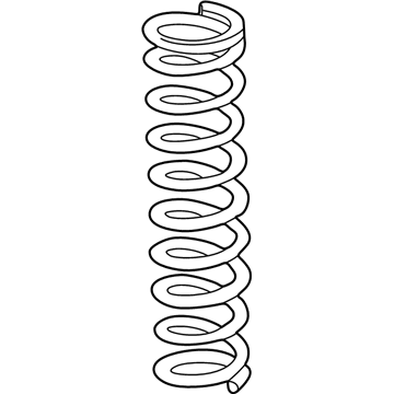 Honda 51401-S87-A11 Spring, Front (Showa)