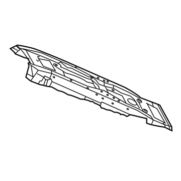 Lexus 58102-60090 Reinforcement Sub-Assy, Front Floor