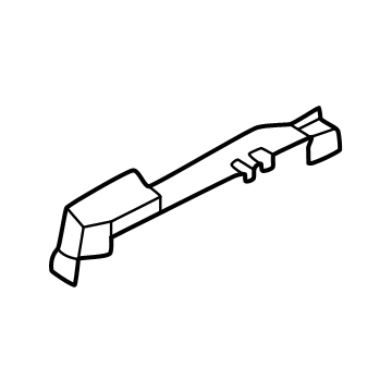 Hyundai 88284-GI100-NNB RAIL ASSY-FR SEAT UNDER TRAY,R