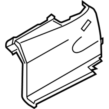 BMW 51-47-6-968-325 Trunk Trim, Left