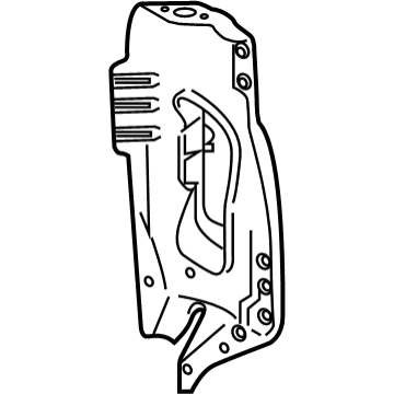 GM 84666935 Bumper Bracket
