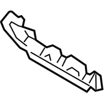 Hyundai 86613-3X500 Bracket-Rear Bumper Side Mounting, LH