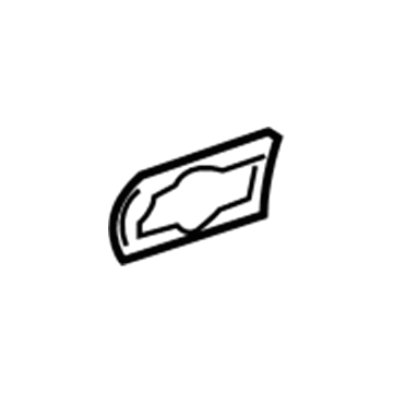 GM 13501804 Chrome Cover Gasket