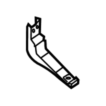 Nissan 96176-7S200 Bracket-Rear Side Step, Rear R