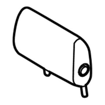 BMW 52-20-7-260-335 Headrest, Centre, Leather