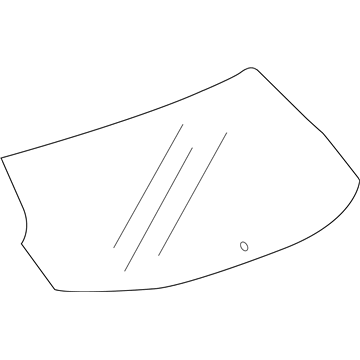 GM 39186250 Lift Gate Glass