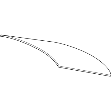 Lexus 64801-33905 Glass Sub-Assy, Back