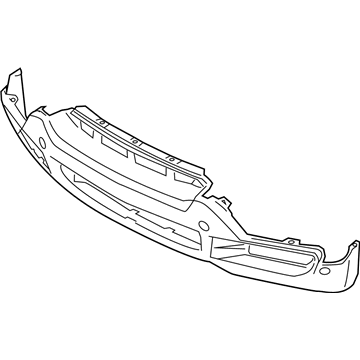 BMW 51-11-7-172-402 Trim Panel, Bumper, Front