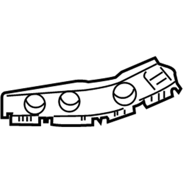 Mopar 5182596AC Bracket-Bumper