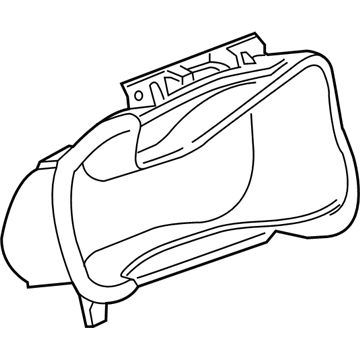 GM 23239841 Cluster Bezel