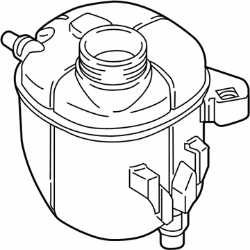 BMW 17-13-9-485-733 Engine Coolant Reservoir