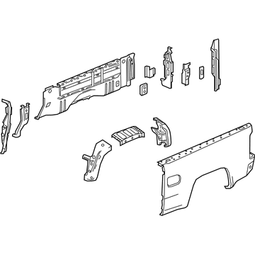 GM 23225429 Side Panel