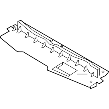 Kia 29135H9000 Guard-Air Radiator, U