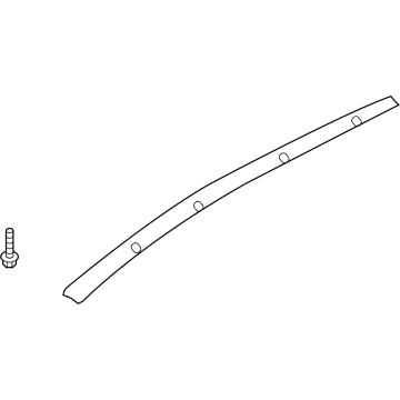 Kia 87235D9020 MOULDING-Roof NO1, L