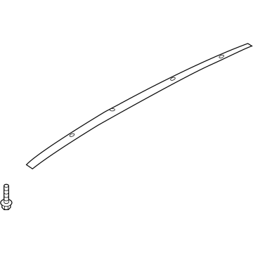 Kia 87236D9020 MOULDING-Roof NO1, R