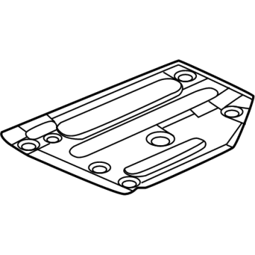 Acura 74118-TV9-A00 Lid, Passenger Side Engine Cover (Lower)