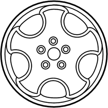 Mopar TQ59PAKAB Wheel-Aluminum