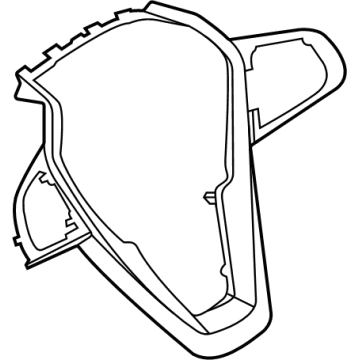 BMW 32-30-7-945-081 DECOR TRIM COVER, STEERING W