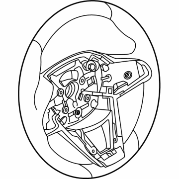 BMW 32-30-6-866-466 Sport Steering Wheel, Leather