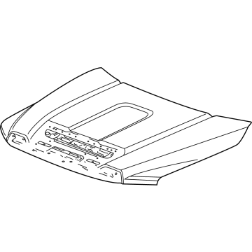 GM 84912496 HOOD ASM