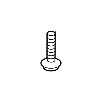 Kia 1243104127B Tapping Screw-Pan Head
