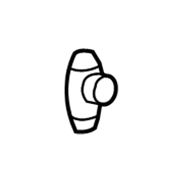 Honda 91563-SFA-003 Clip, Door Weatherstrip Offset