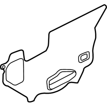 Honda 72321-SZT-A01 Seal, R. FR. Door Hole