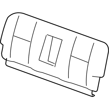 GM 20904943 Seat Back Cover