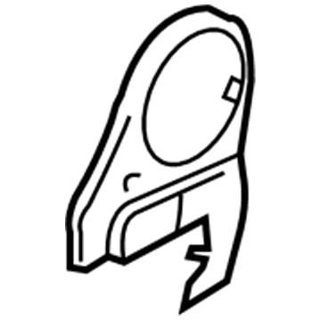 Kia 896121D050RU Cover-Shield Rear Seat