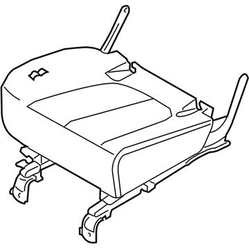 Kia 892001D310463 Cushion Assembly-Rear Seat