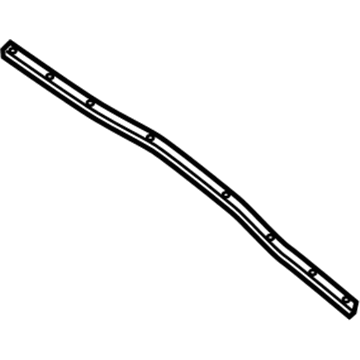 Nissan 65810-JA000 Sealing Rubber-Hood