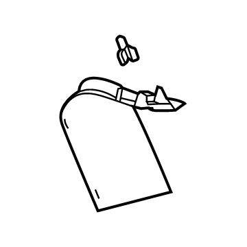 GM 84810497 Side Gate Trim