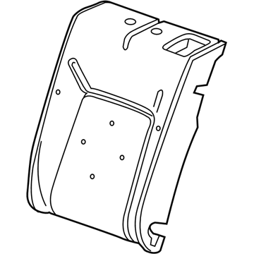 GM 39119140 Seat Back Pad
