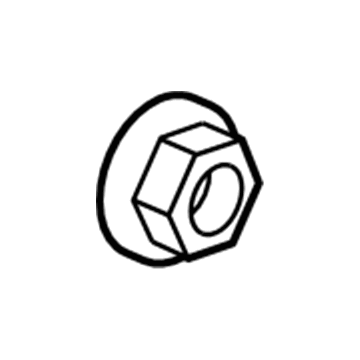 Ford 6E5Z-3B477-BA Hub Assembly Nut