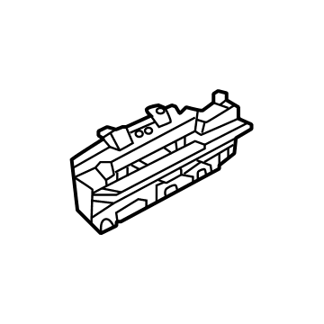 Nissan 68761-5MP1A VENTILATOR ASSY-SIDE, LH