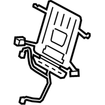 Hyundai 88340-G3100 LUMBAR Assembly-Front Seat Back, LH
