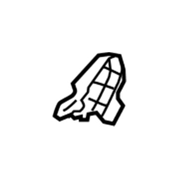 Hyundai 88192-F2000-TRY Shield Cover-Front Seat Inner, LH