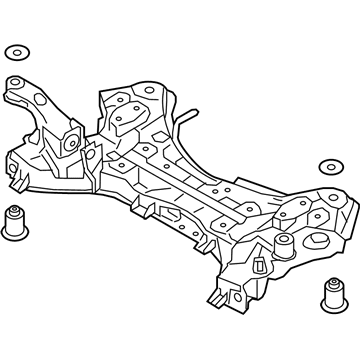 Kia 624052P401 CROSSMEMBER COMPL