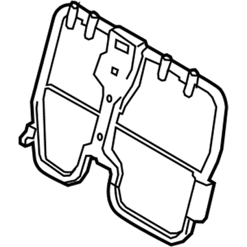 Ford BB5Z-78613A39-B Seat Back Frame