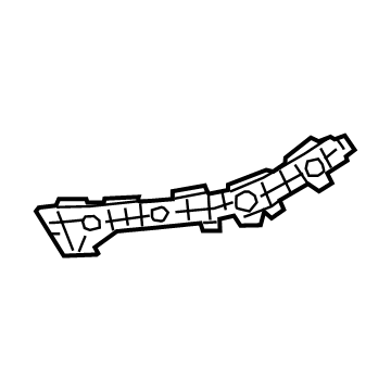 Lexus 52576-0E050 RETAINER, Rear Bumper