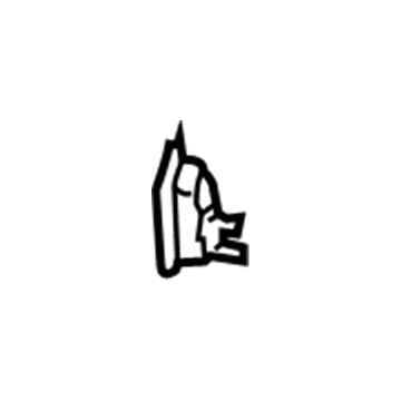 Nissan 84937-CG001 Hook-Trunk Net