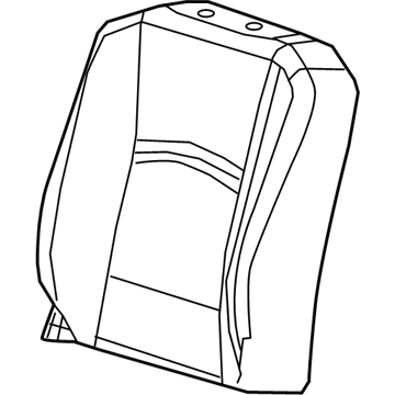 Mopar 6XH62LA8AA Front Seat Back