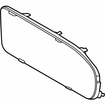 Hyundai 94360-N9000 LENS-FRONT ACRYL