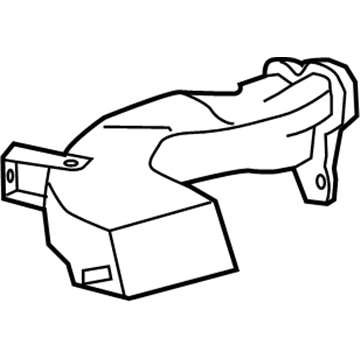 Lexus G92HA-50010 Duct, Converter Cool